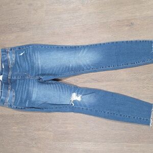 Wonderly Women's Size 8R Pull On Super Skinny Raw Hem